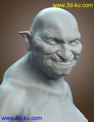 3D打印模型Grampa Vampire for Genesis 8.1 Male的图片