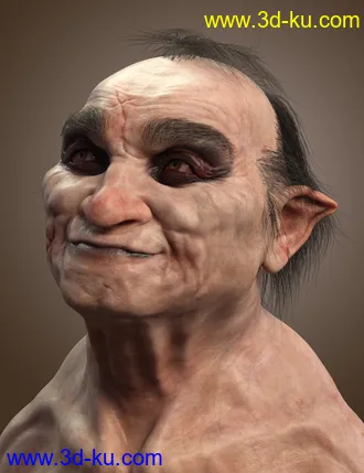 3D打印模型Grampa Vampire for Genesis 8.1 Male的图片