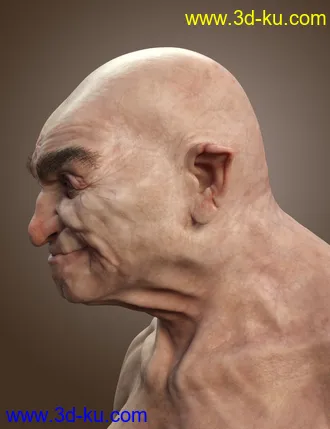 3D打印模型Grampa Vampire for Genesis 8.1 Male的图片