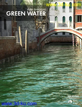 3D打印模型Green Water - Iray Shaders的图片