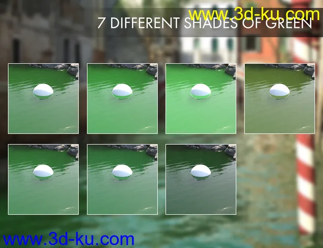 Green Water - Iray Shaders模型的图片7