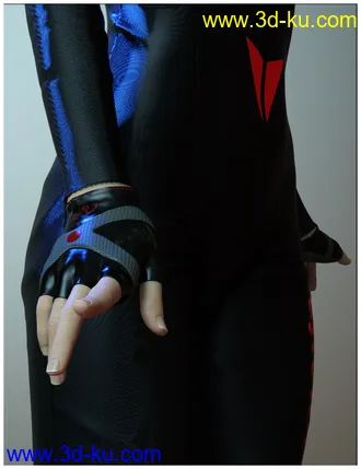 3D打印模型Gyrowheel and Clothes for Genesis 8 Female的图片