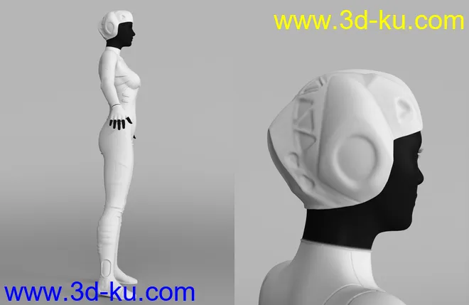 Gyrowheel and Clothes for Genesis 8 Female模型的图片9