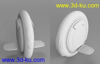 3D打印模型Gyrowheel and Clothes for Genesis 8 Female的图片