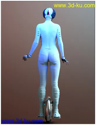 3D打印模型Gyrowheel and Clothes for Genesis 8 Female的图片