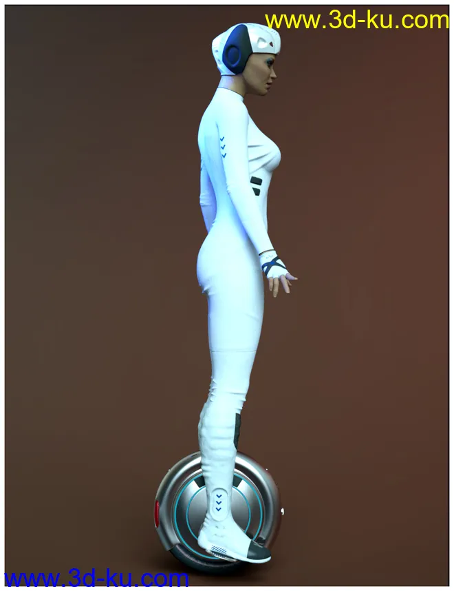 Gyrowheel and Clothes for Genesis 8 Female模型的图片14