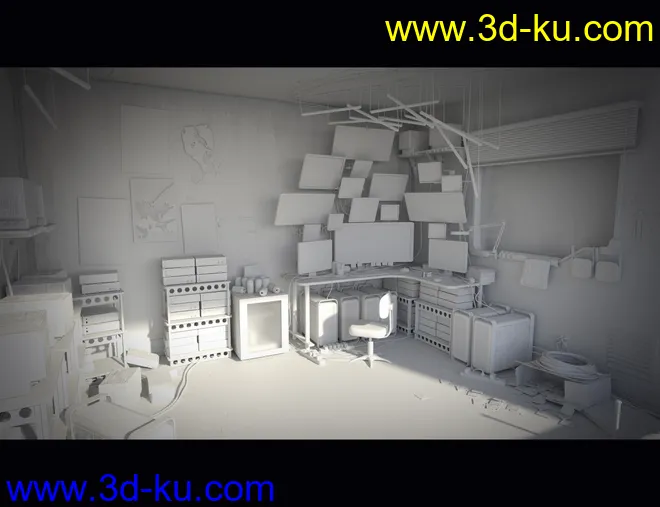 Hacker Hideout Room模型的图片2