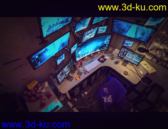 Hacker Hideout Room模型的图片6