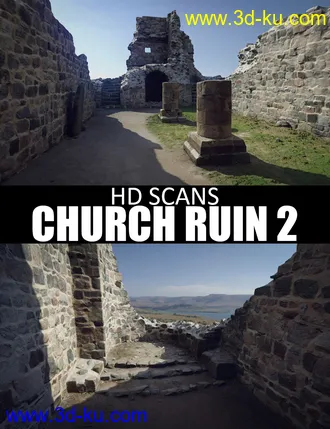 3D打印模型HD Scans Church Ruin 2的图片