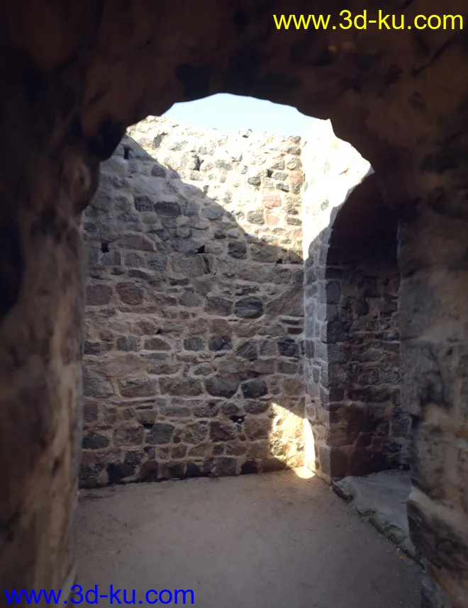 HD Scans Church Ruin 2模型的图片5