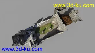 3D打印模型HD Scans Church Ruin 2的图片