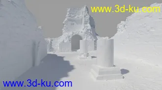 3D打印模型HD Scans Church Ruin 2的图片