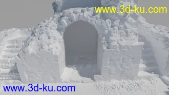 3D打印模型HD Scans Church Ruin 2的图片