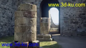 3D打印模型HD Scans Church Ruin 2的图片