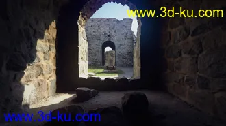 3D打印模型HD Scans Church Ruin 2的图片