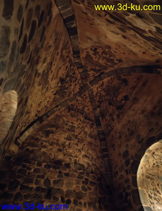 HD Scans Church Ruin 2模型的图片23