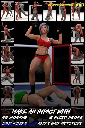 3D打印模型Heavy Hitters 1-3 Bundle的图片