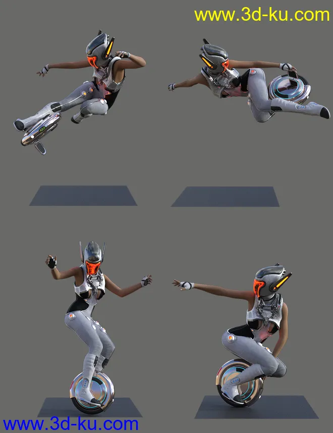 Hierarchical Poses for Gyrowheel模型的图片5
