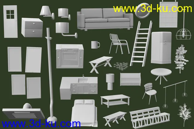 Hill Top Cabin模型的图片2