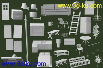 3D打印模型Hill Top Cabin的图片