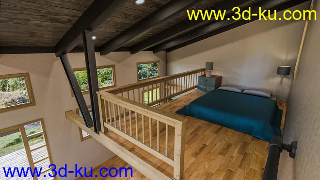 Hill Top Cabin模型的图片5