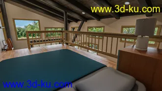 3D打印模型Hill Top Cabin的图片