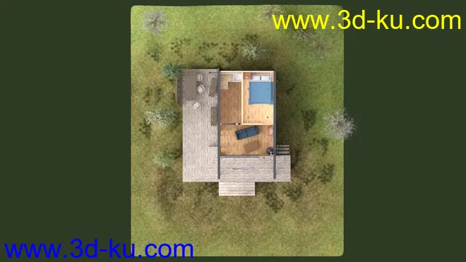 Hill Top Cabin模型的图片9