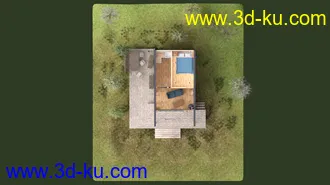 3D打印模型Hill Top Cabin的图片