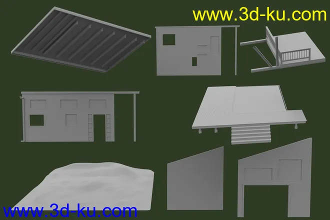 Hill Top Cabin模型的图片10