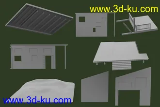 3D打印模型Hill Top Cabin的图片