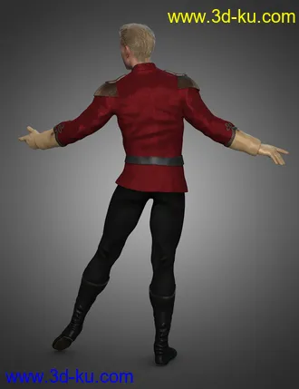 3D打印模型Holiday Ballet Outfit for Genesis 8 and 8.1 Males的图片