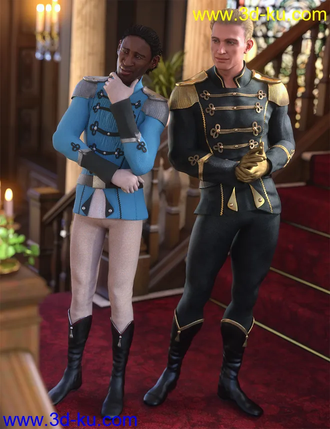 Holiday Ballet Outfit Textures Vol. 2模型的图片1