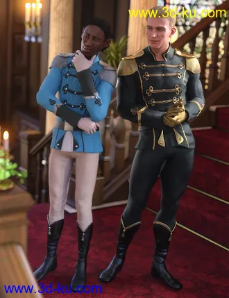 3D打印模型Holiday Ballet Outfit Textures Vol. 2的图片