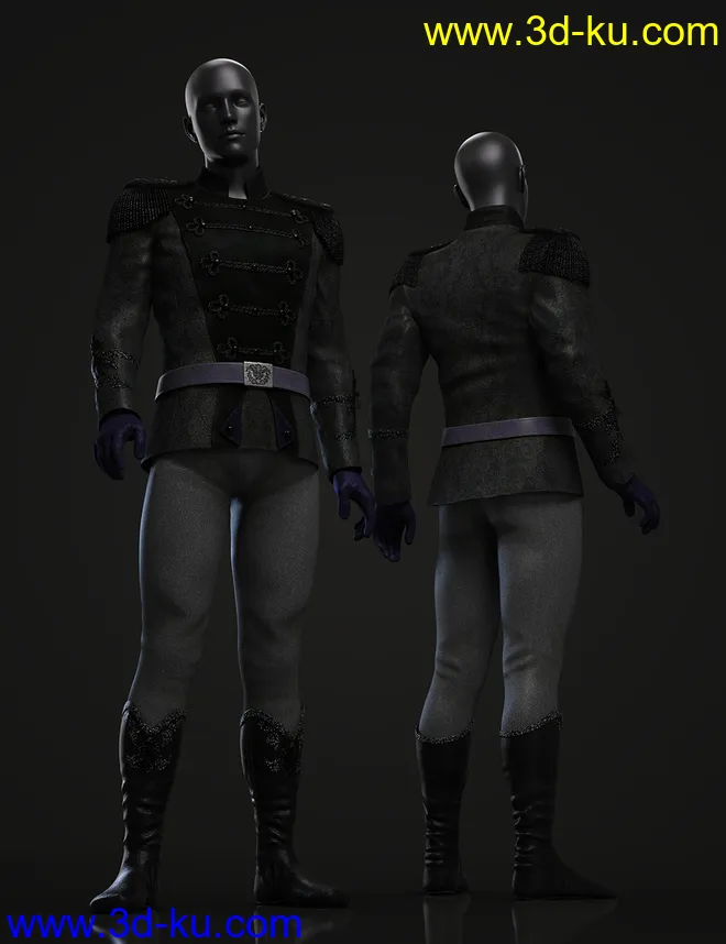 Holiday Ballet Outfit Textures Vol.1模型的图片3