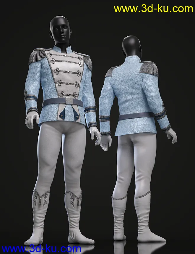 Holiday Ballet Outfit Textures Vol.1模型的图片4