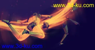 3D打印模型Holo Shield Geoshells for Genesis 8 and 8.1 Male and Life 2.0 Android的图片