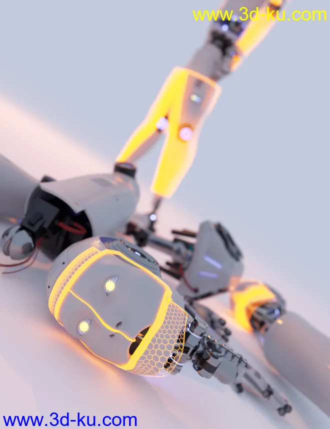 Holo Shield Geoshells for Genesis 8 and 8.1 Male and Life 2.0 Android模型的图片16