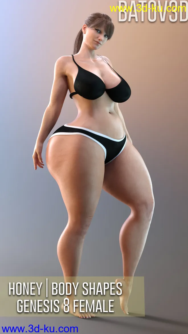 Honey - Body Morphs For Genesis 8 Female模型的图片1