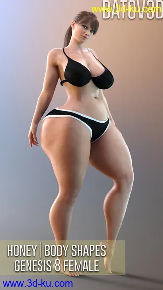 3D打印模型Honey - Body Morphs For Genesis 8 Female的图片