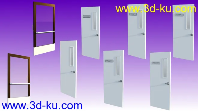 Hospital Hallway模型的图片5