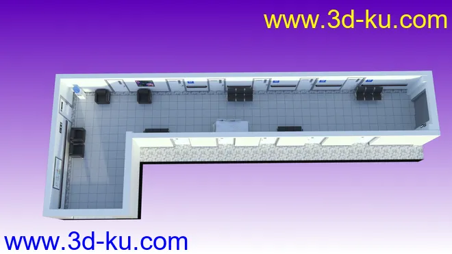 Hospital Hallway模型的图片16