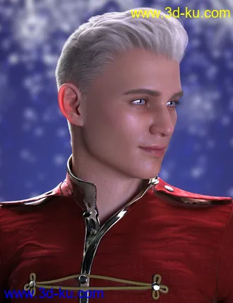 3D打印模型Hudson Hair for Genesis 8 Males的图片