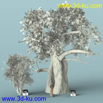 3D打印模型Hybrid Celtic Trees的图片