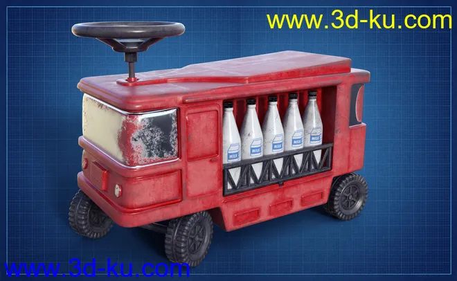 Iddy Biddy Milk Float模型的图片4