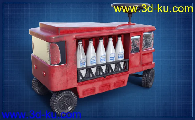 Iddy Biddy Milk Float模型的图片6