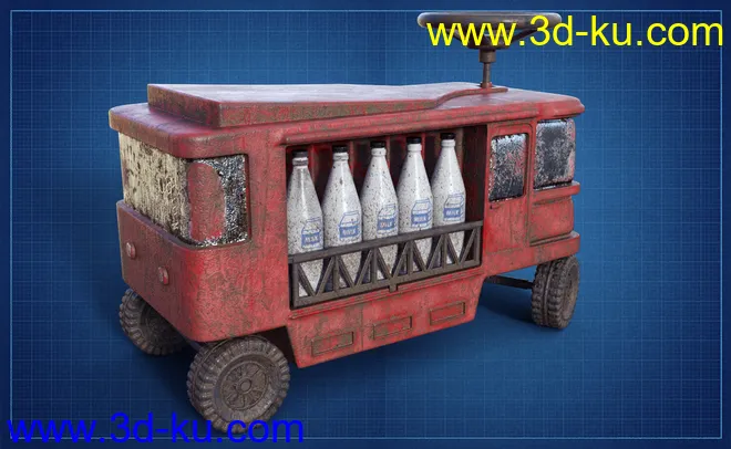 Iddy Biddy Milk Float模型的图片7