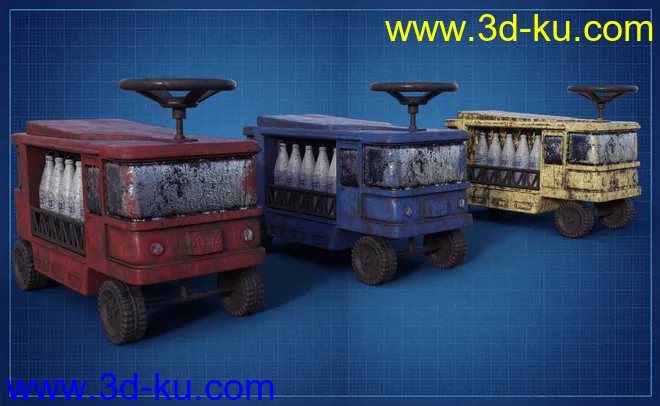 Iddy Biddy Milk Float模型的图片8