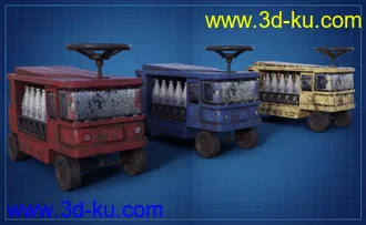 3D打印模型Iddy Biddy Milk Float的图片