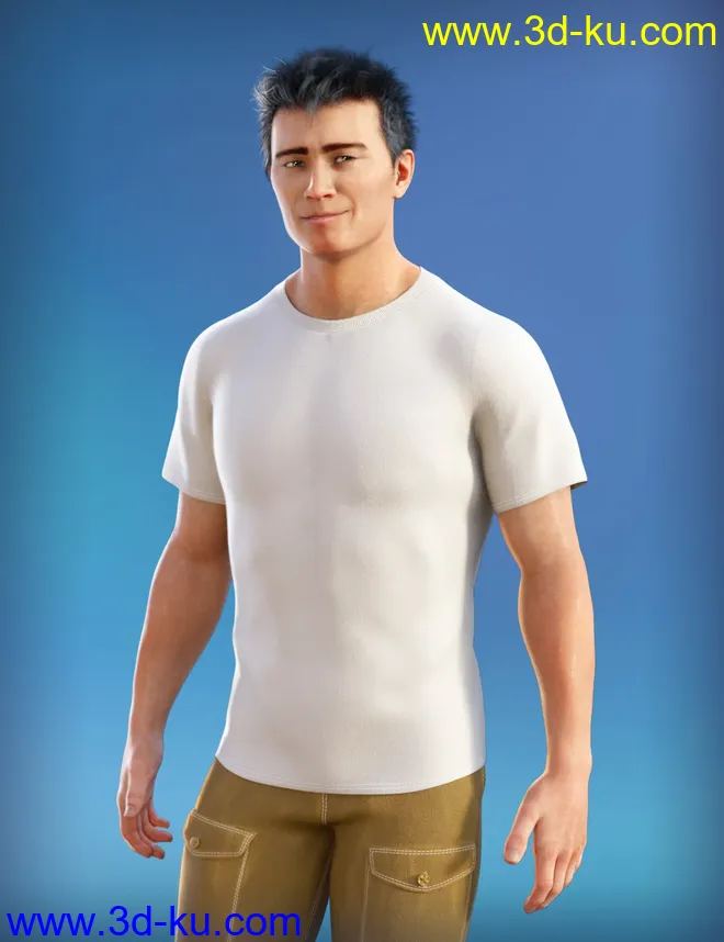 Idle 1 Animations for Genesis 8模型的图片1