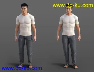 3D打印模型Idle 1 Animations for Genesis 8的图片